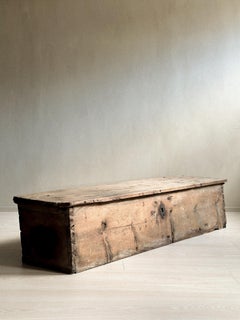 A Large Primitive Wabi Sabi Chest, Scandinavia c. 1800s