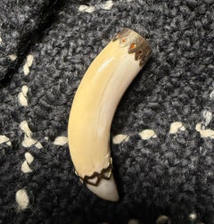 A Large Raj Wild Boar Tusk c. 1860-70