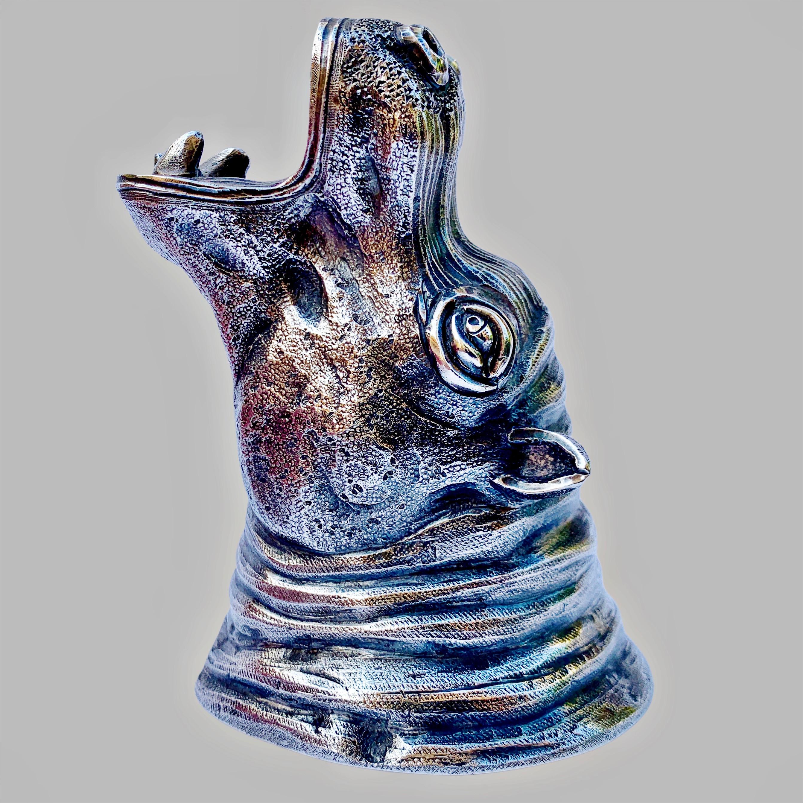 Un grand et rare briquet / porte-cigares 