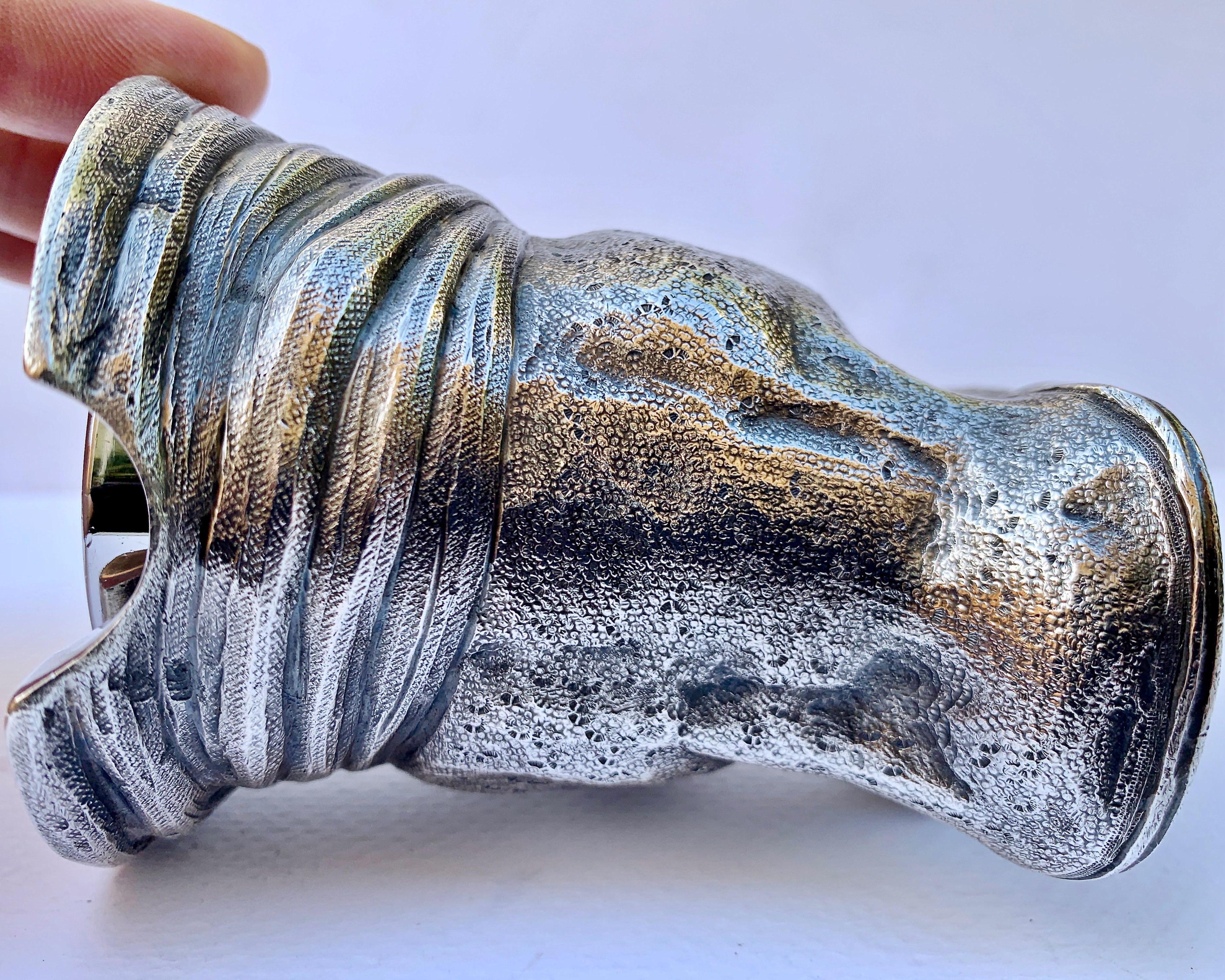 Un grand et rare briquet / porte-cigares 