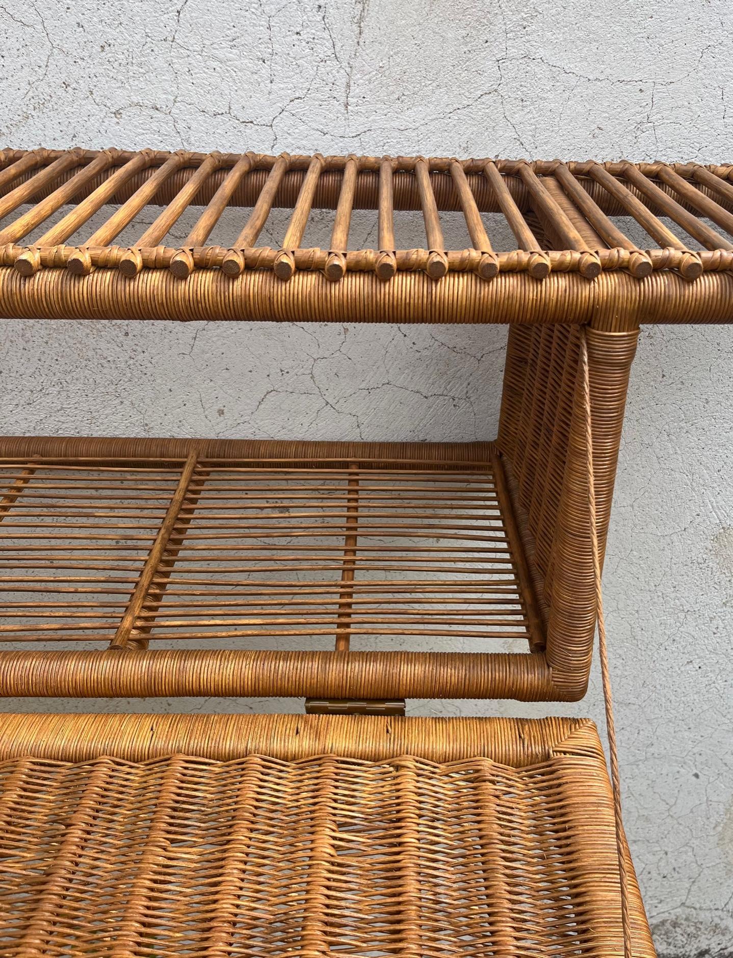 Large Rattan Shelve by Passolunghi, 2022 For Sale 10