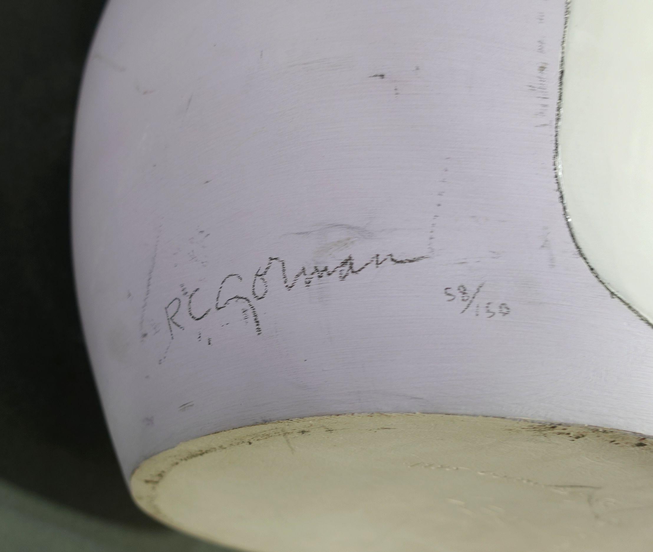 A Large RC Gorman LEA Original Signed Ceramic Vase  For Sale 7