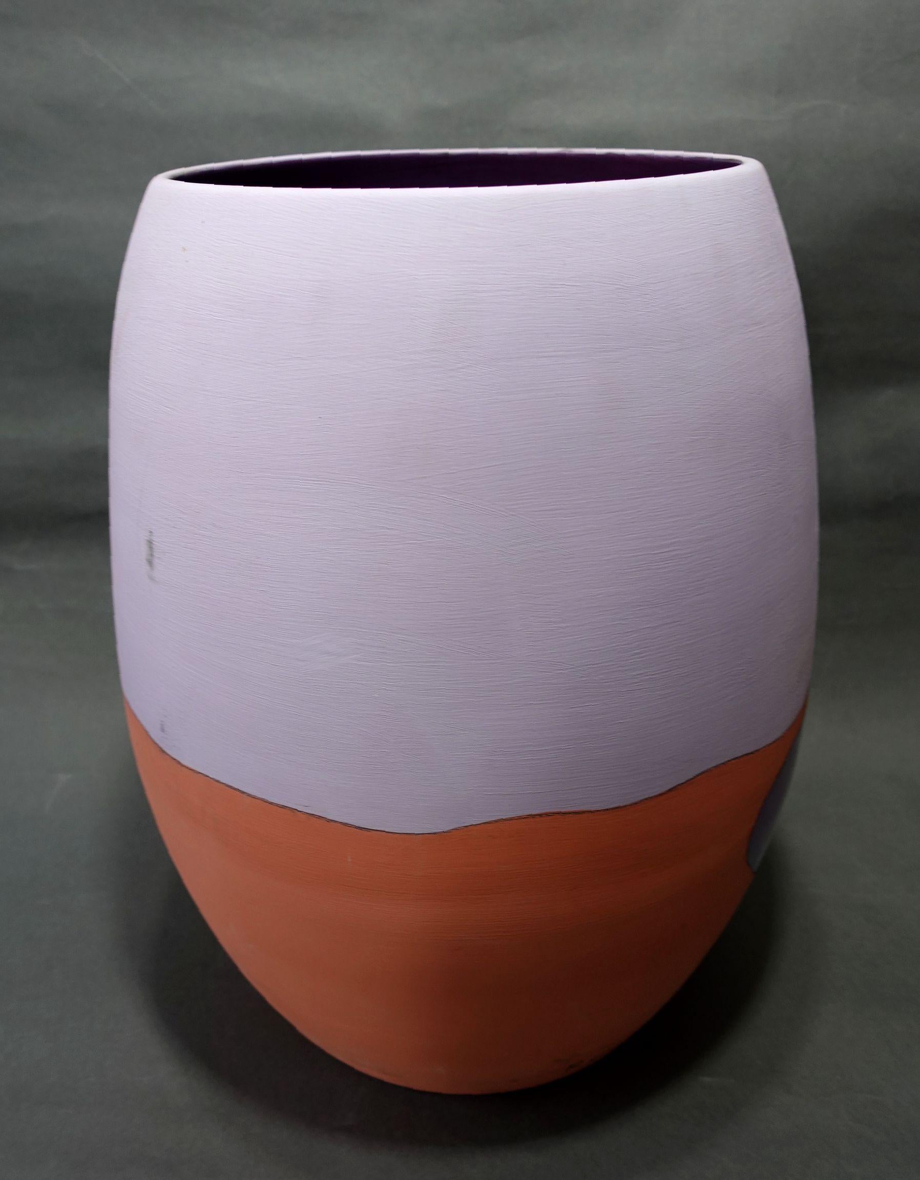 A Large RC Gorman LEA Original Signed Ceramic Vase 