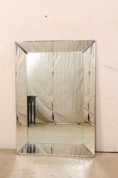 Large Rectangular-Shaped Wall Mirror W/Mirror Surround 'Stands Just Shy of 5'