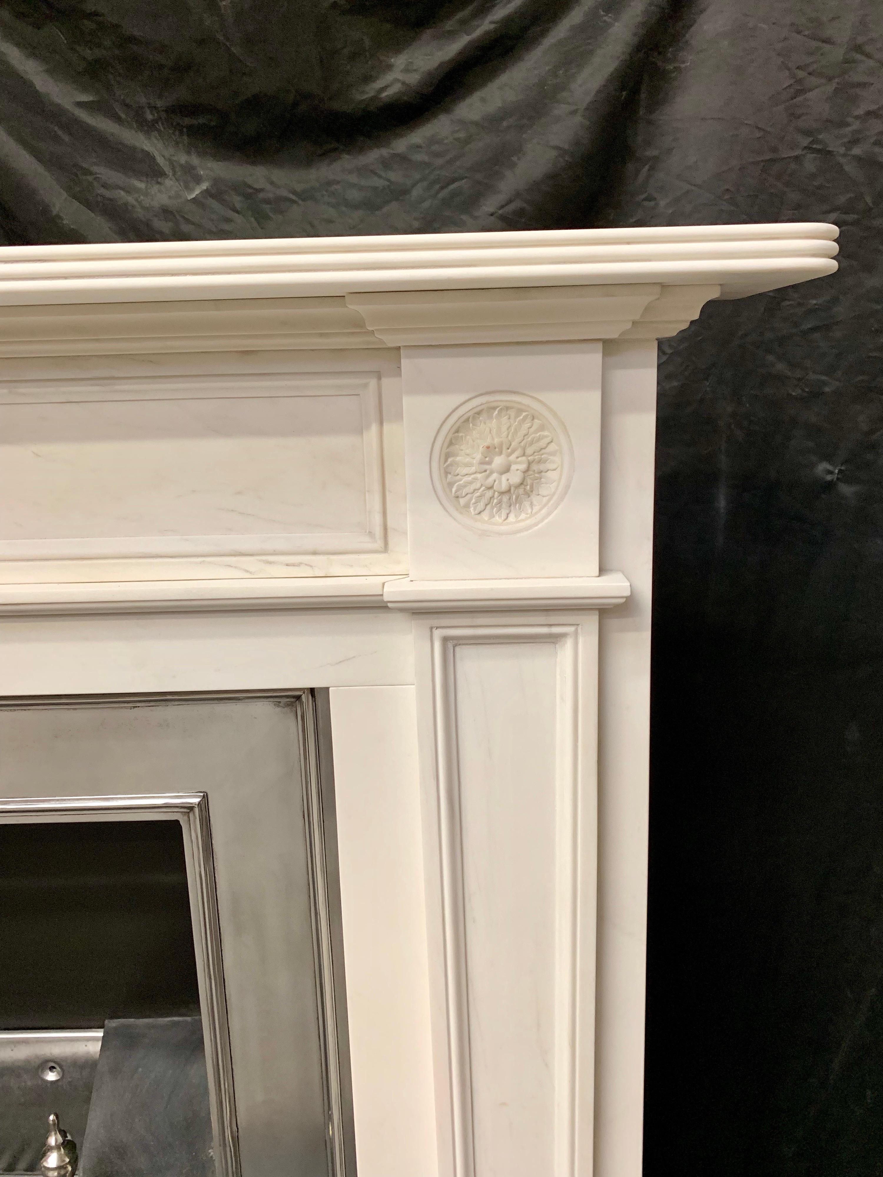 regency style fireplace