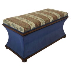 Used A Large Regency Upholstered Ottoman or Window Seat