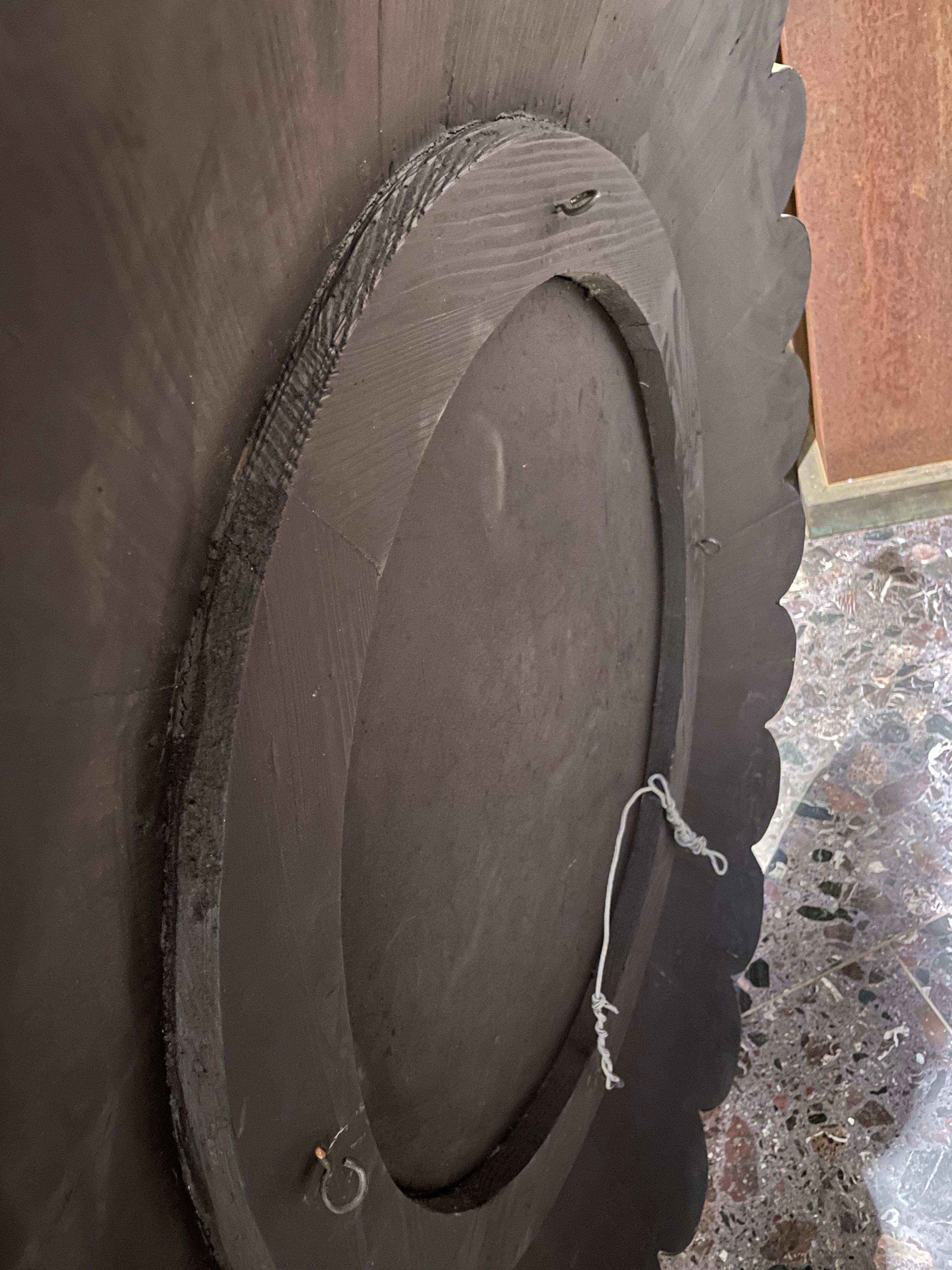 A Large Round Moroccan Style Mirror For Sale 3
