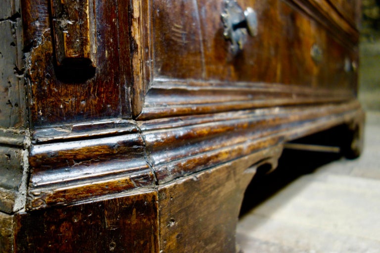 A Huge 17th Century North Italian Walnut Commode - Chest of Drawers ...