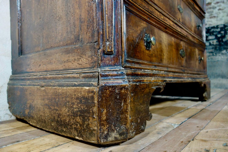 A Huge 17th Century North Italian Walnut Commode - Chest of Drawers ...