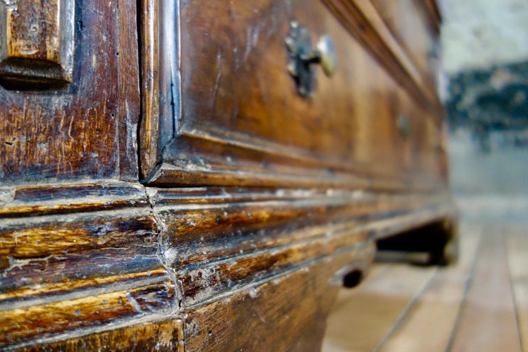 A Huge 17th Century North Italian Walnut Commode - Chest of Drawers ...