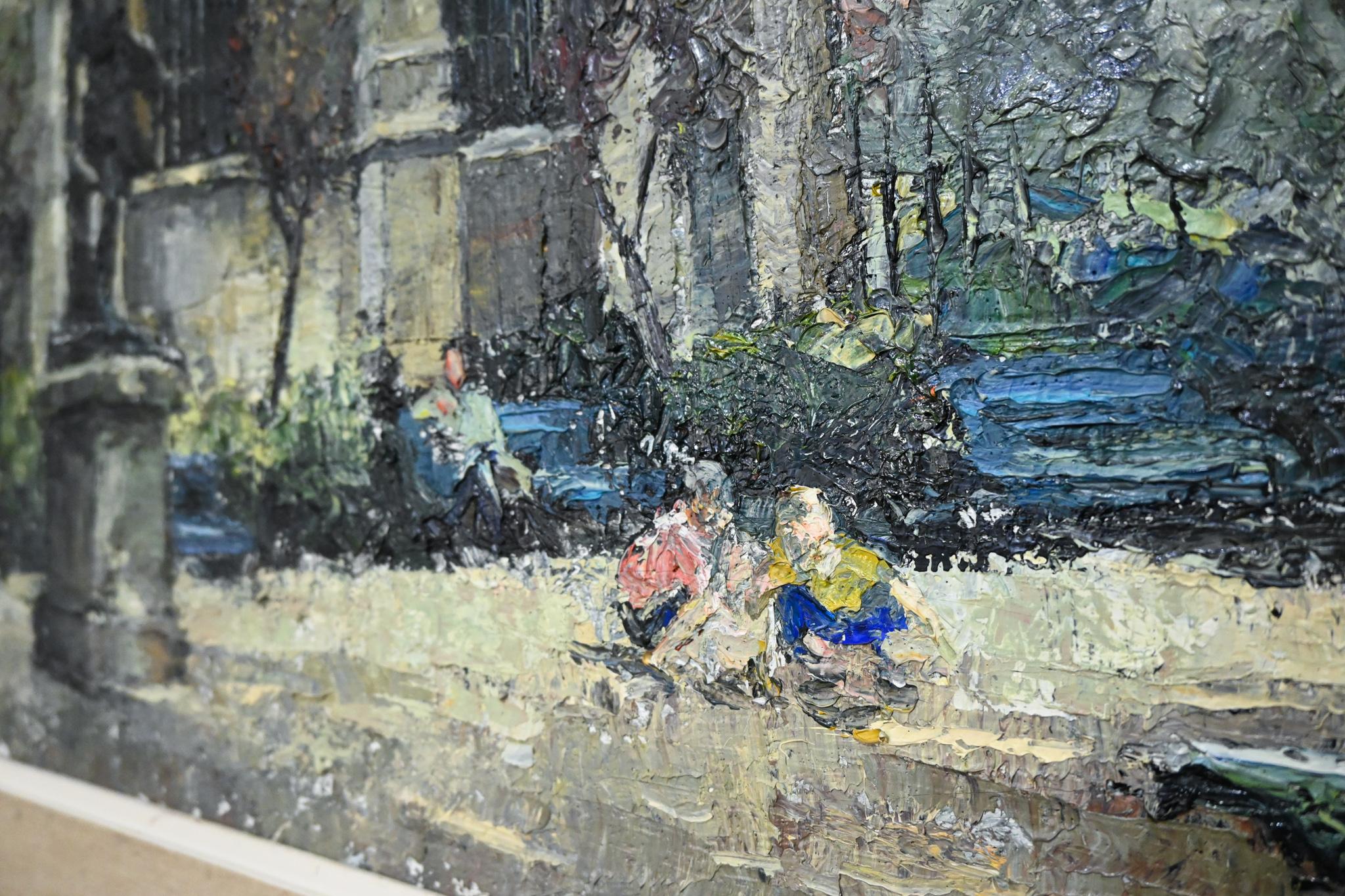 Large 20th Century Oil on Canvas Painting Constantin Kluge 1