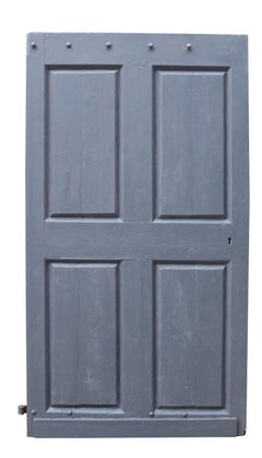 Large Scale Antique Four Panelled Exterior Door