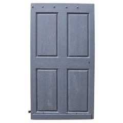 Large Scale Antique Four Panelled Exterior Door