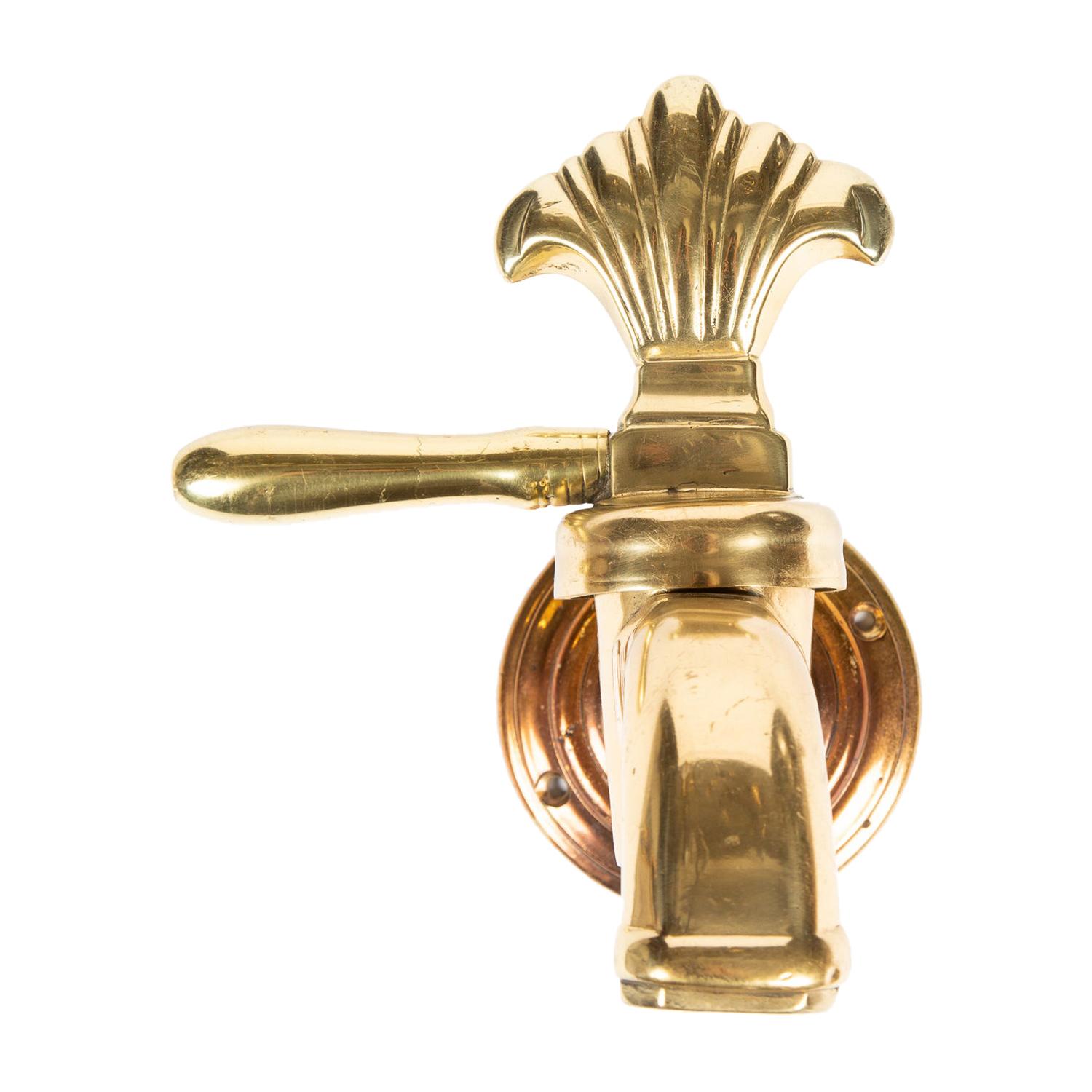 Large Scale Georgian Brass Tap For Sale