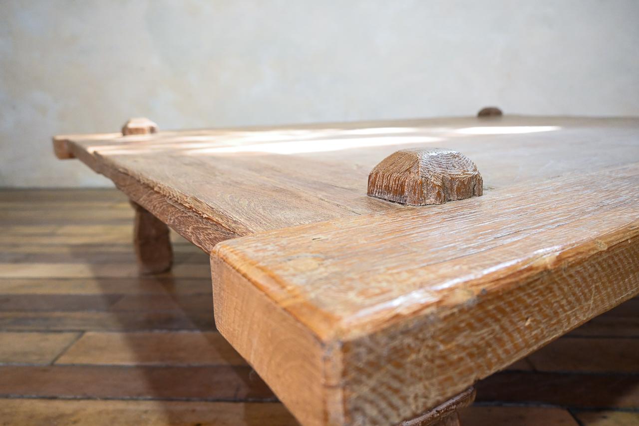 Large-Scale Late 19th Century Javanese, Indonesia Weavers Coffee Table 4