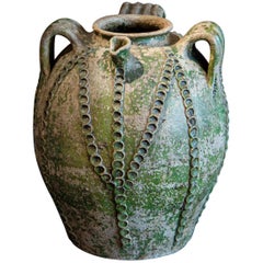 Large Scale Walnut Oil Jar from Périgord, France, Late 19th Century