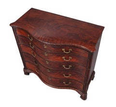 A Large Serpentine Chest of Exceptional Quality