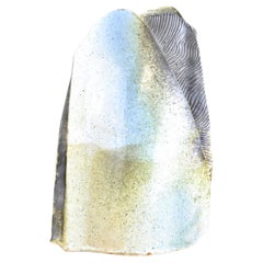 A large, shallow ceramic vase from France 1970s