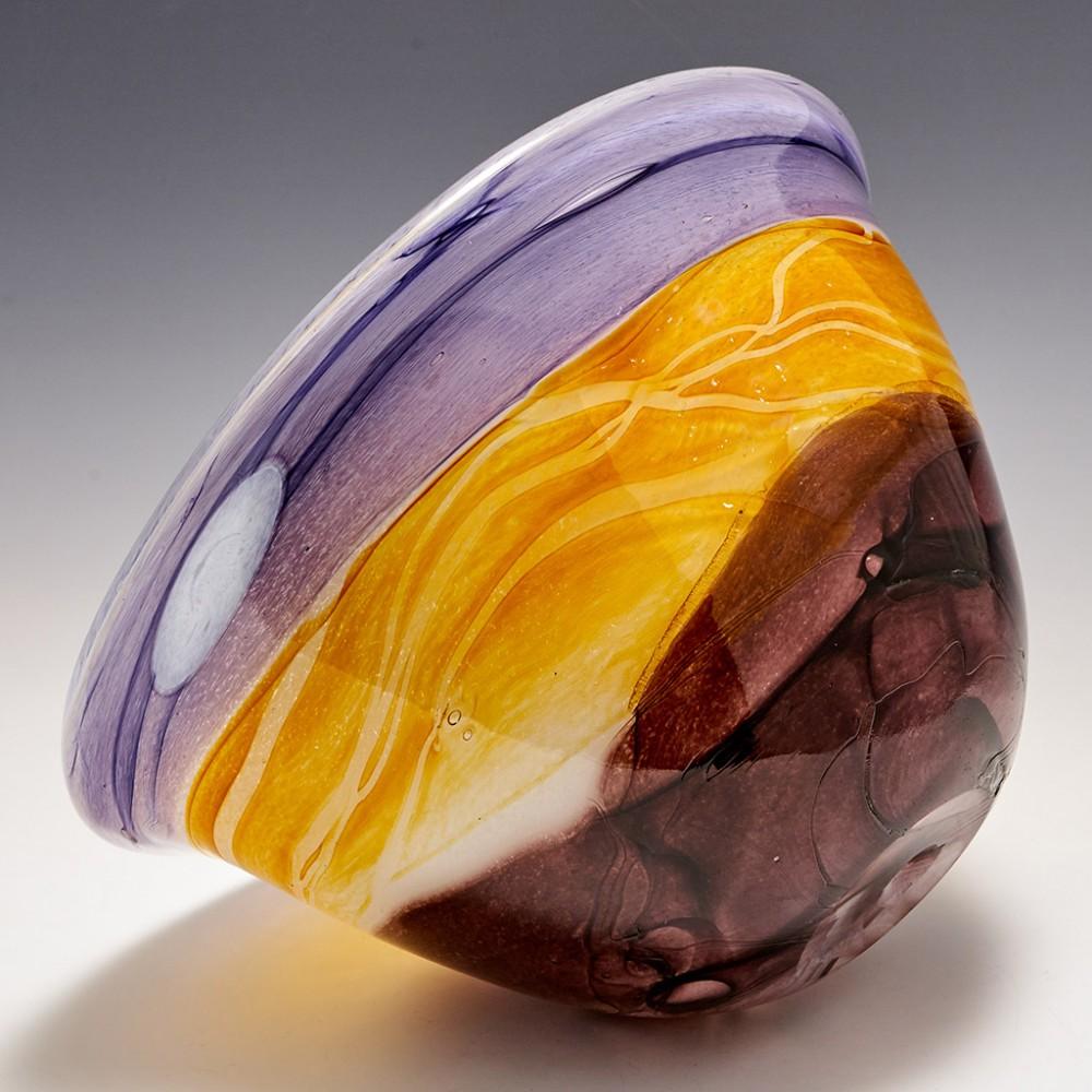 Large Siddy Langley Harvest Moon Oval Bowl, 2021 5