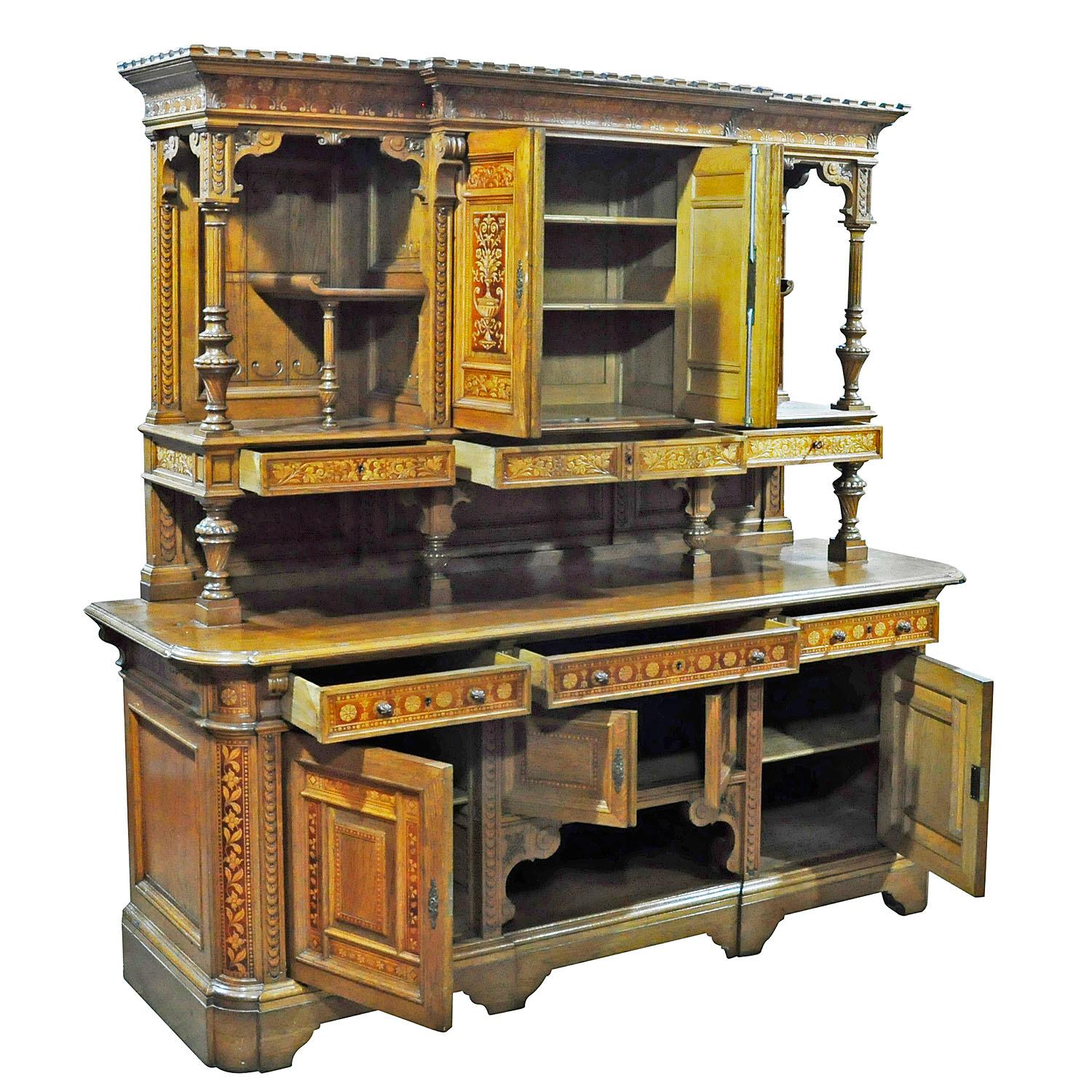 A Large Sideboard by Bernhard Ludwig Vienna ca. 1900 For Sale 2