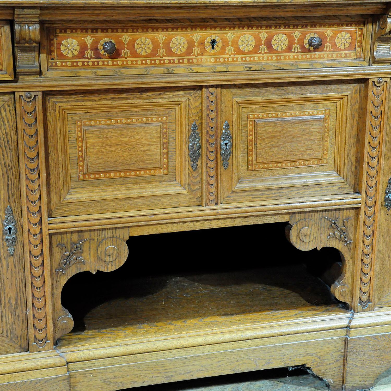 A Large Sideboard by Bernhard Ludwig Vienna ca. 1900 For Sale 4