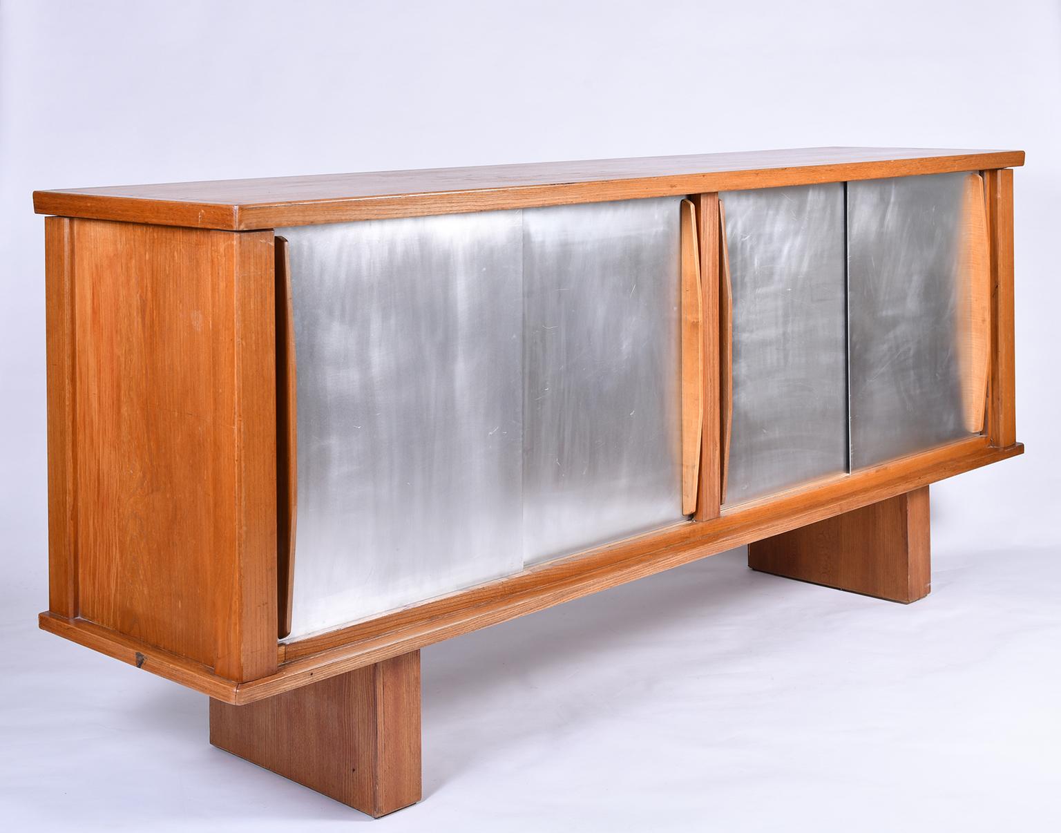 Large Sideboard in the Manner of Charlotte Perriand In Good Condition In London, GB