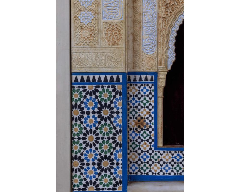 Una grande targa con modello architettonico dell'Alhambra spagnola di Rafael Contreras in vendita 5