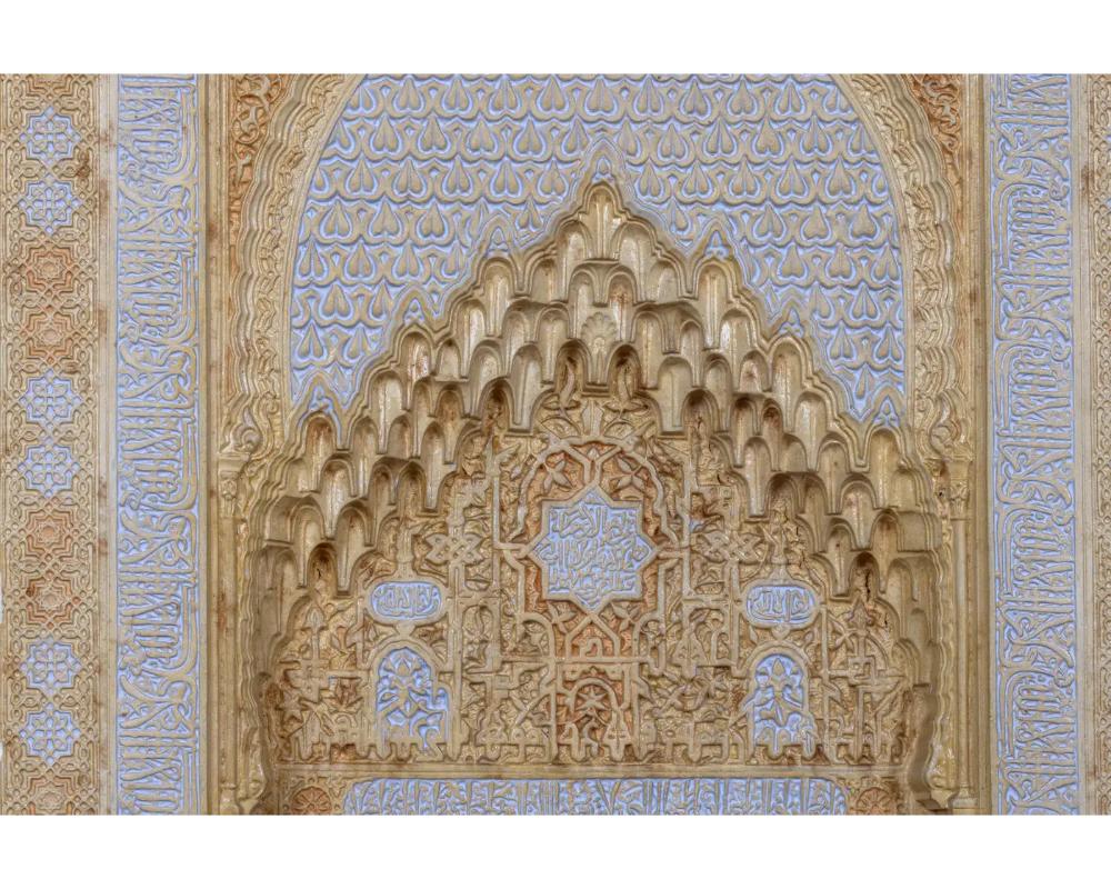 Una grande targa con modello architettonico dell'Alhambra spagnola di Rafael Contreras in vendita 9