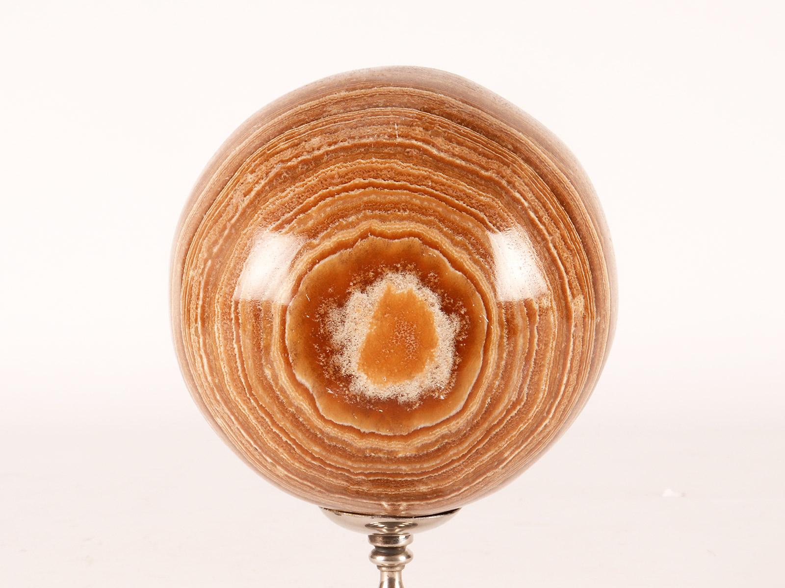 A large sphere of Aragonite stone, Italy 1870.   For Sale 2