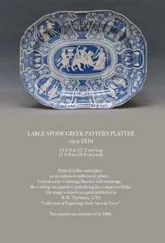 Large Spode Greek Pattern Platter