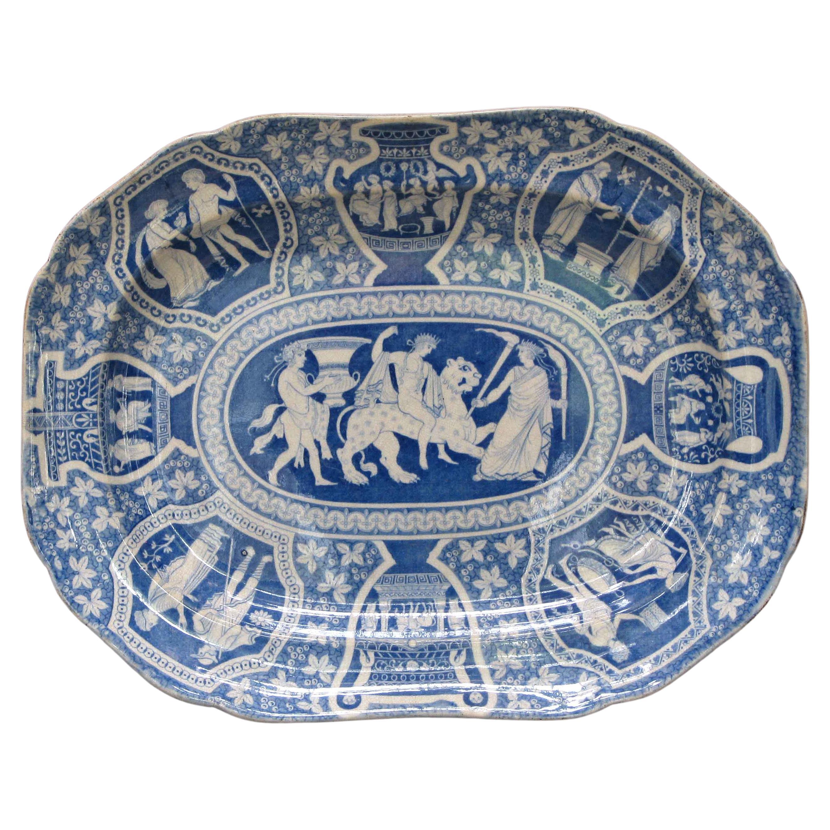 Large Spode Greek Pattern Platter
