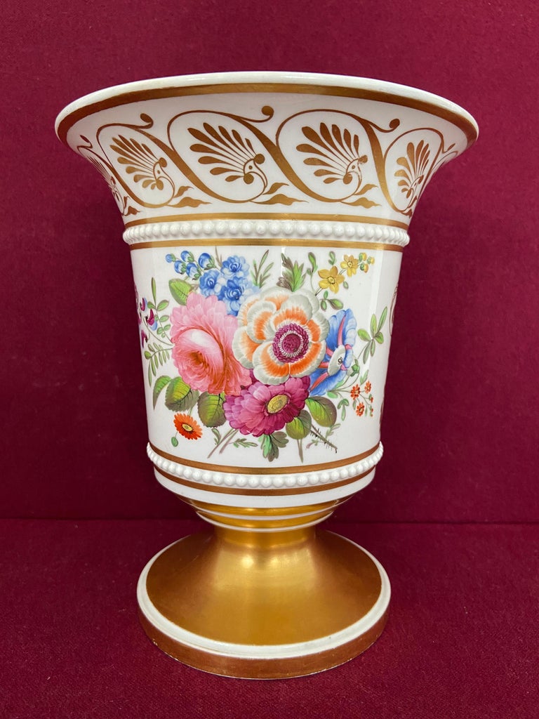 Large Spode Porcelain Spill Vase C.1815 For Sale at 1stDibs