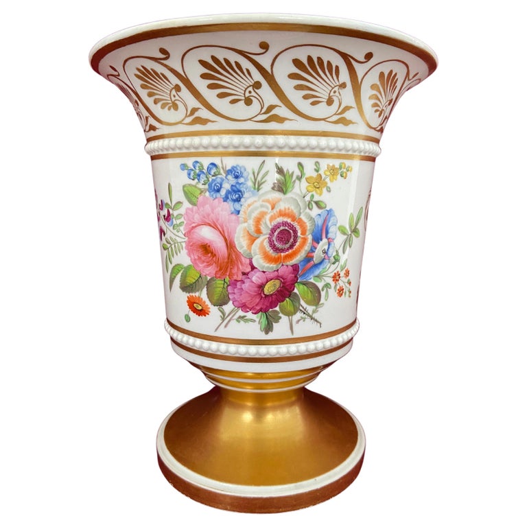 Large Spode Porcelain Spill Vase C.1815 For Sale at 1stDibs