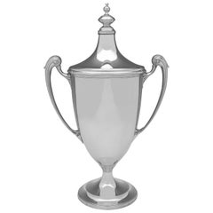 Large Sterling Silver Trophy Hallmarked in 1935 by Mappin & Webb