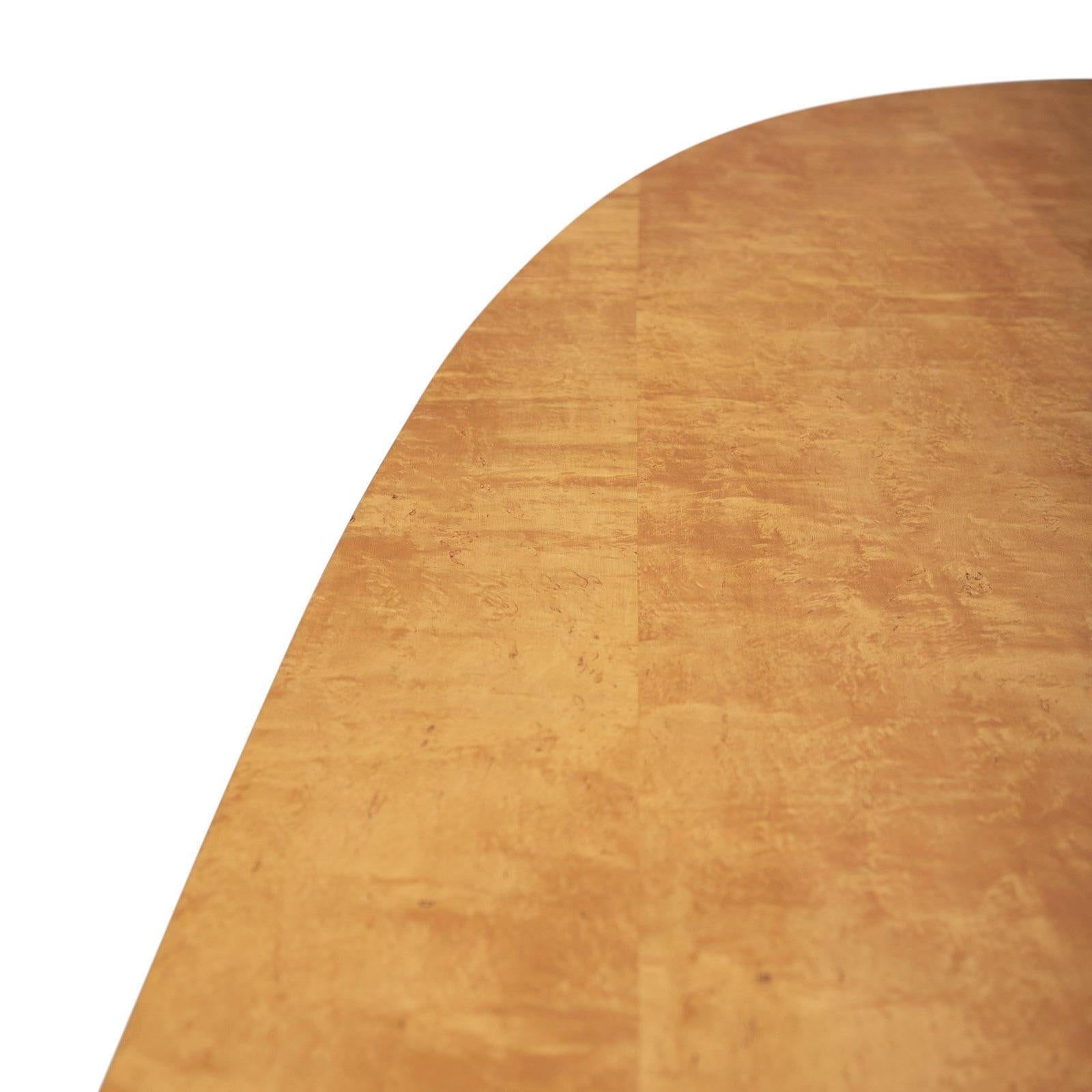 Scandinavian Modern Large Super-Ellipse Table by Piet Hein & Bruno Mathsson For Sale