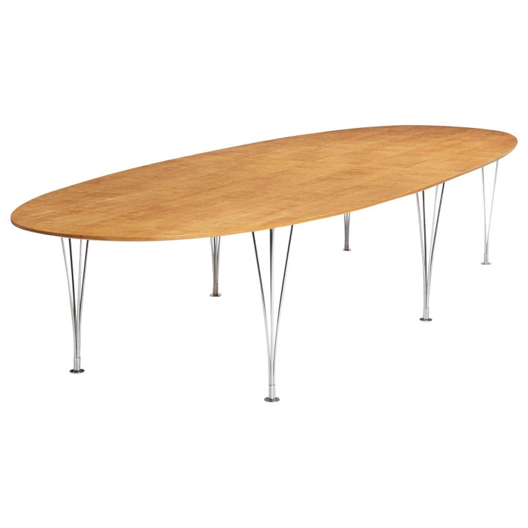 Large Super-Ellipse Table by Piet Hein and Bruno Mathsson For Sale at  1stDibs | superellipse table, piet hein super ellipse, piet hein  superellipse
