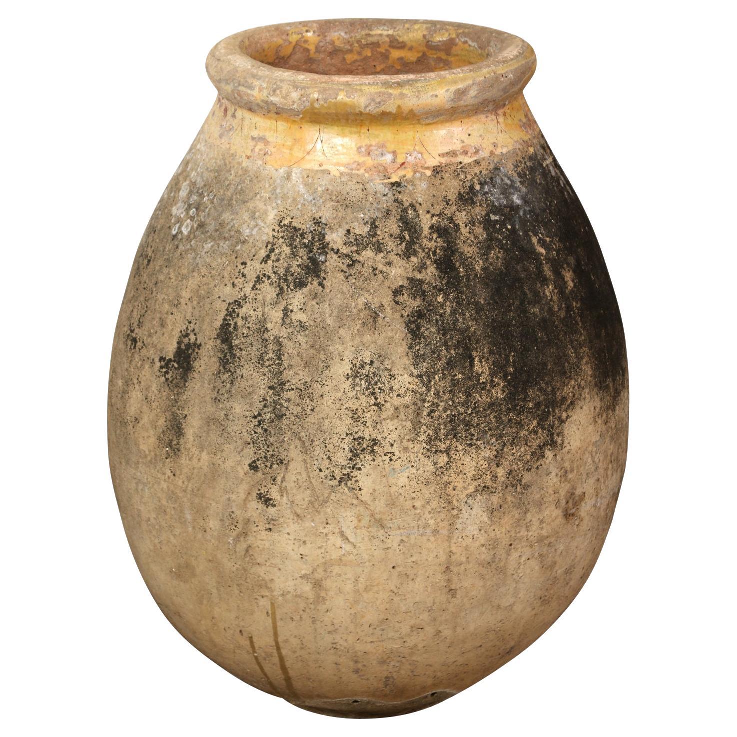 What are olive jars made of?