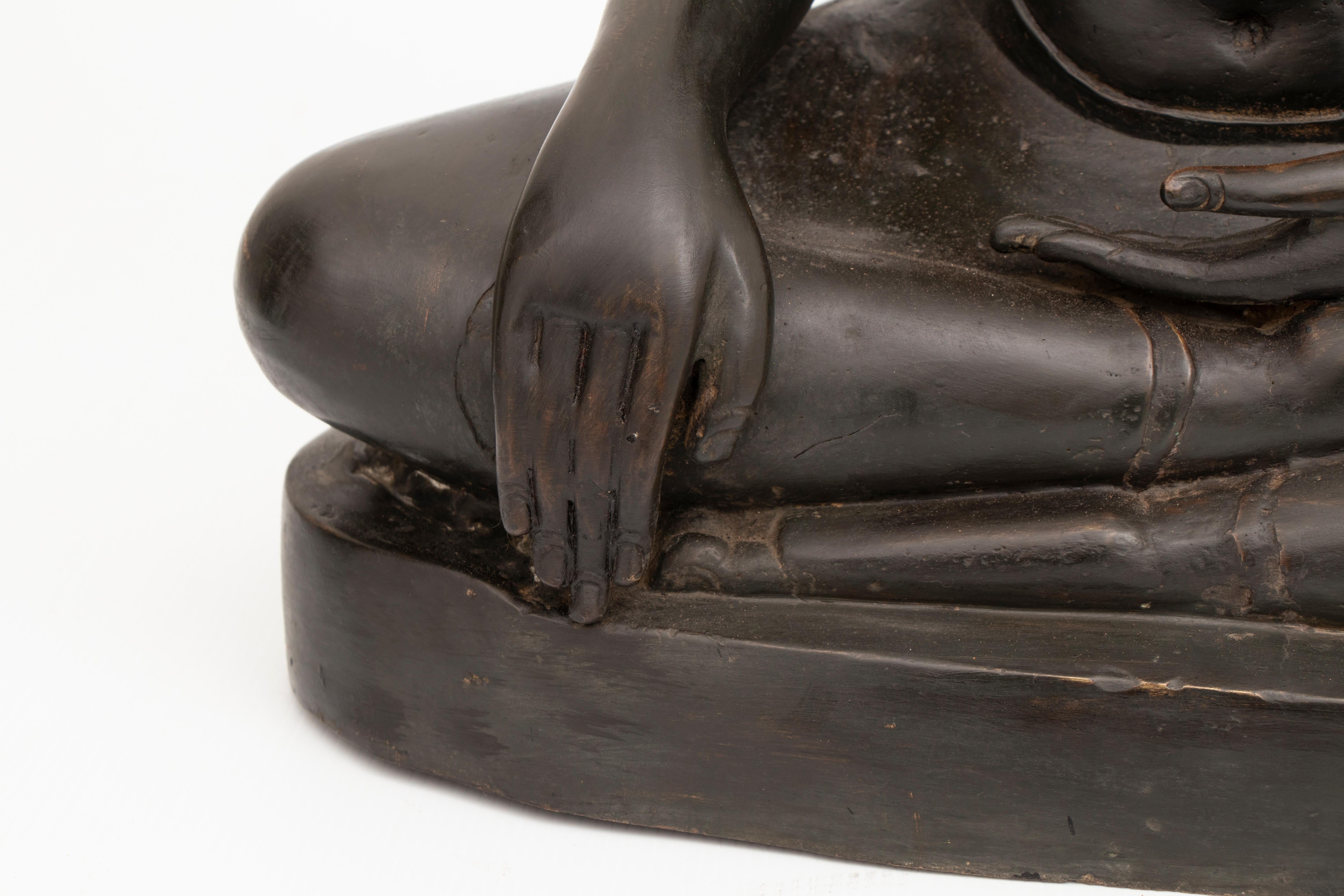 Large Tibetan Bronze Buddha 2