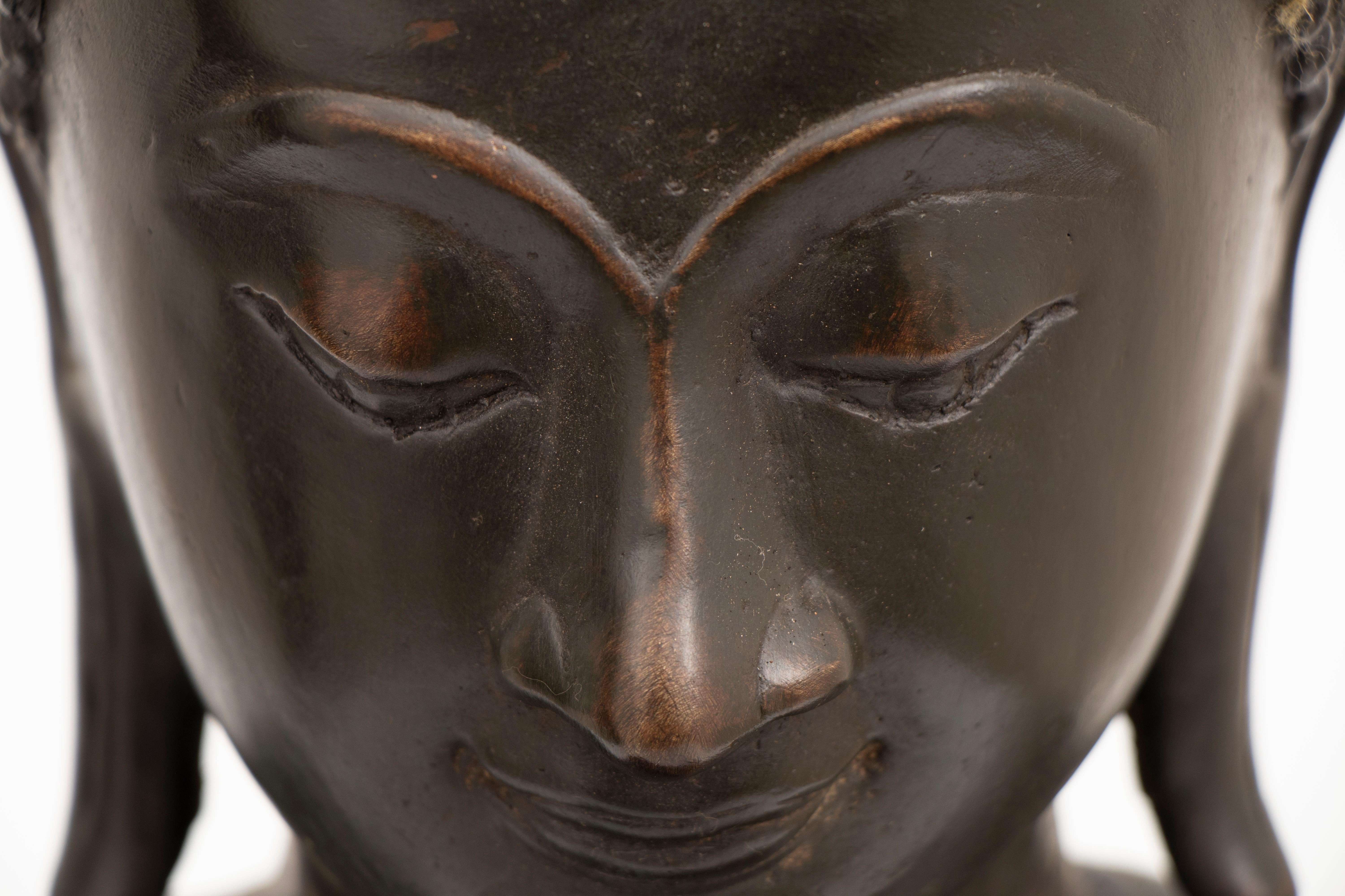 Large Tibetan Bronze Buddha 4