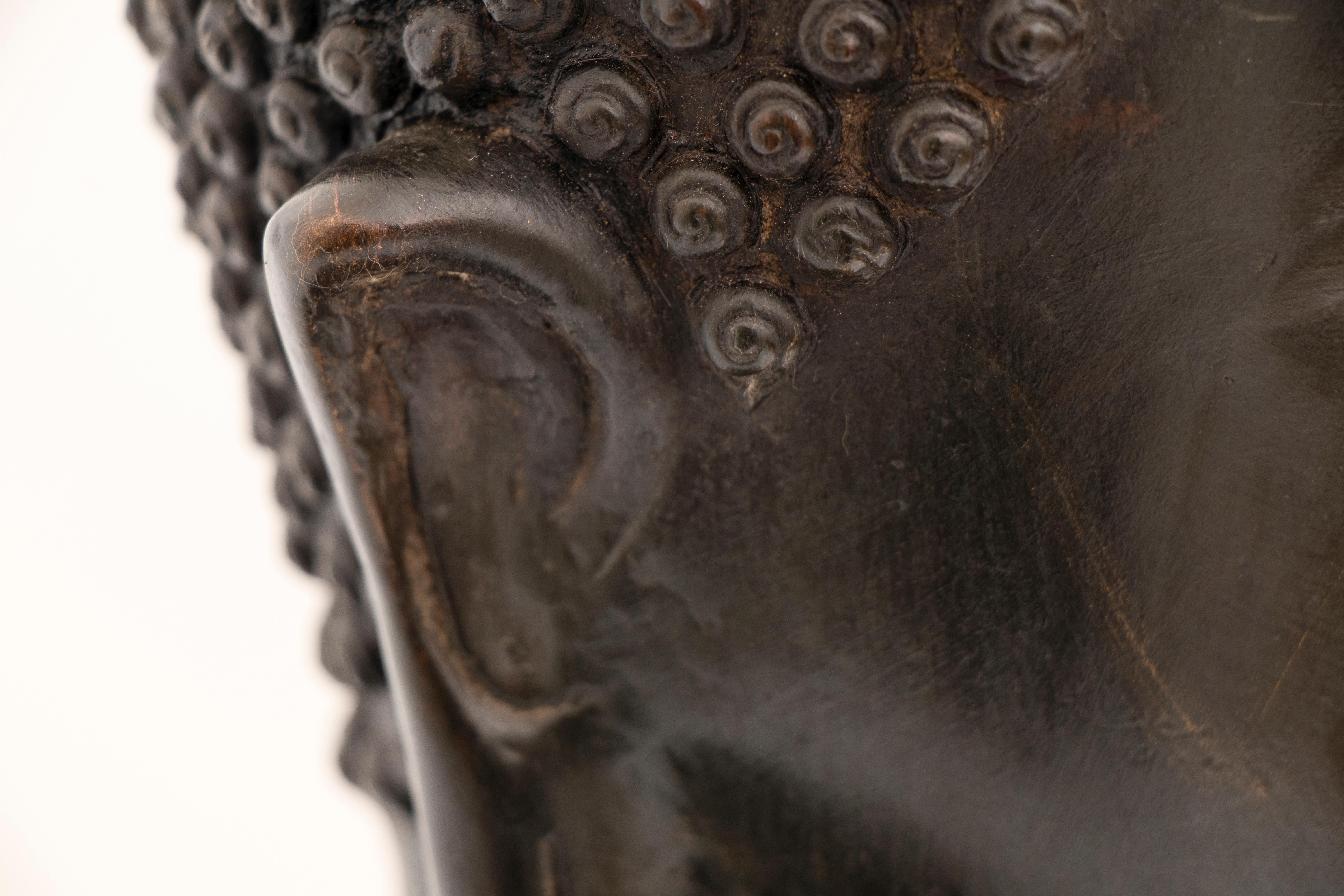 Large Tibetan Bronze Buddha 5
