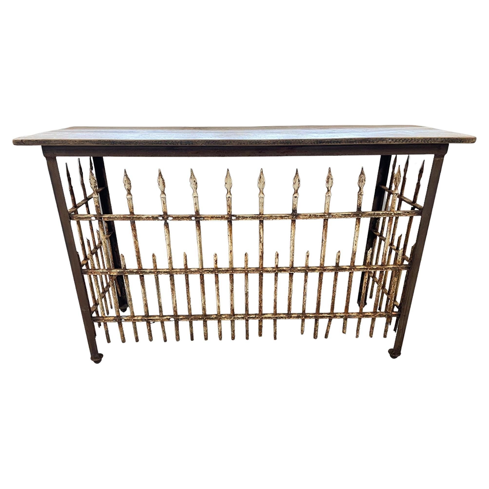 Large Unusual Console Table