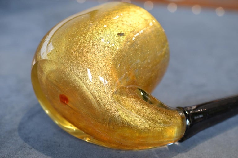 Large Venetian Glass Pipe For Sale at 1stDibs