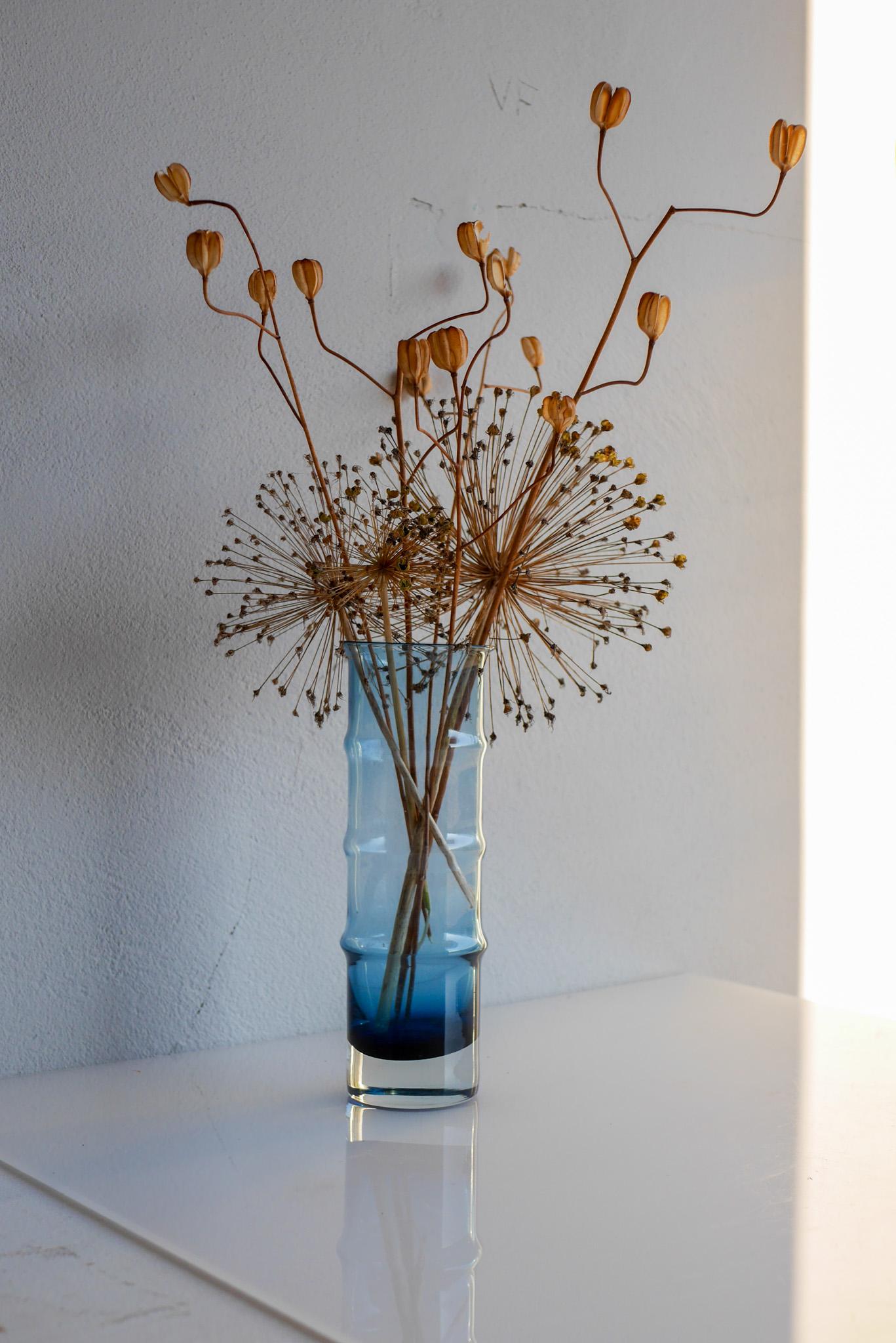 A  Große mundgeblasene Sommerso-Vase 