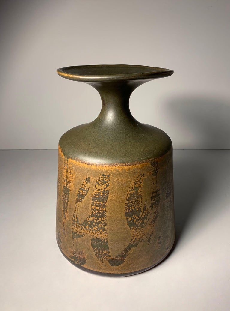 Large Vintage Ceramic Vase by Robert Maxwell for Design West of