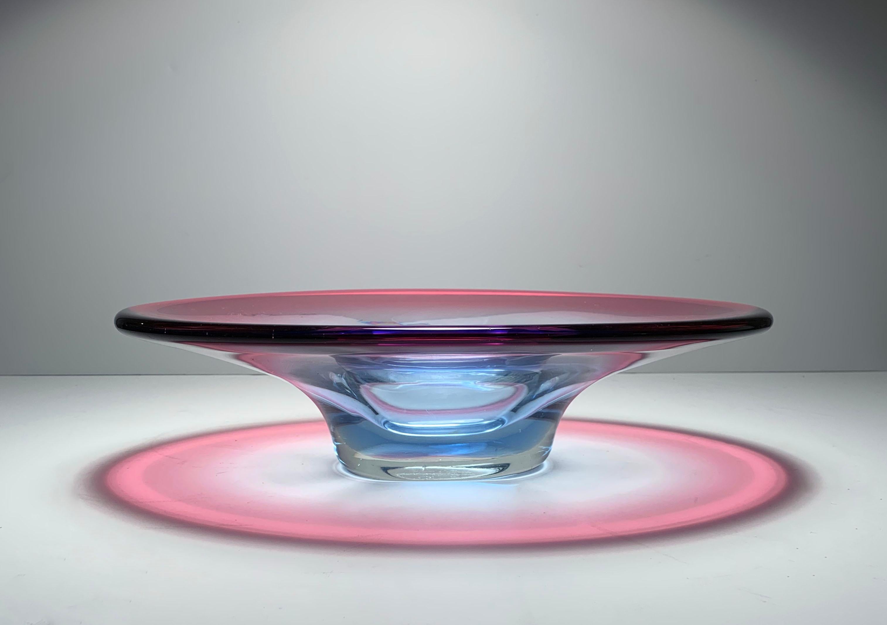 large murano glass bowl
