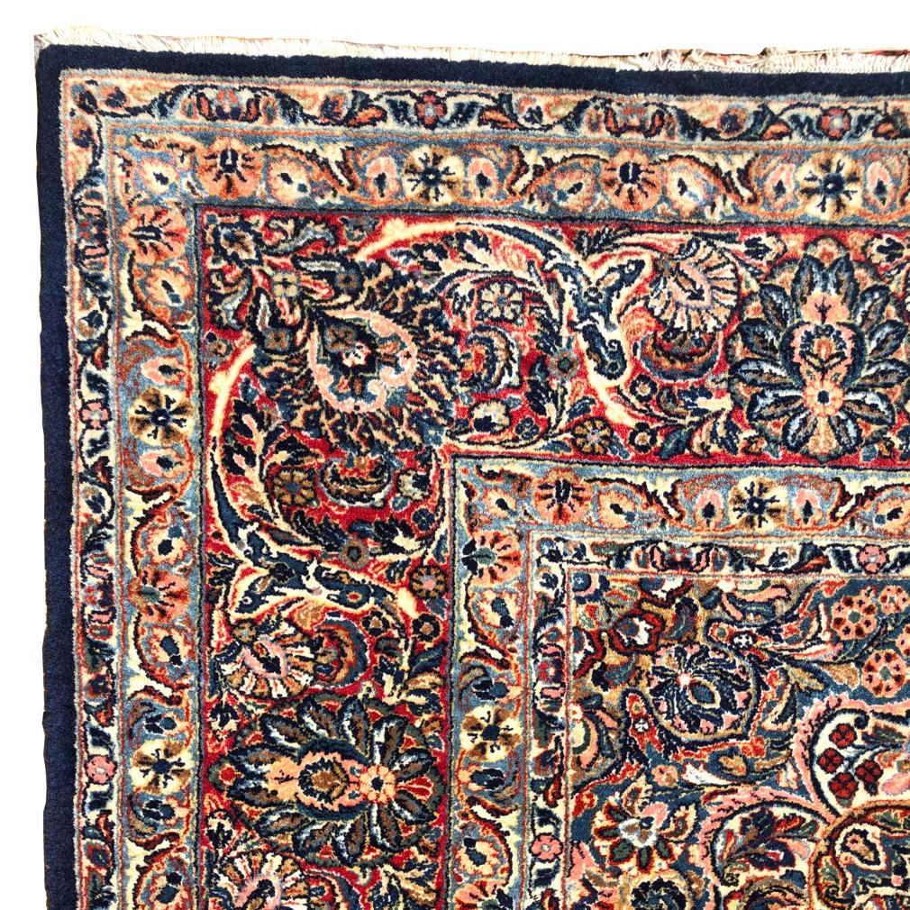 Sarouk Farahan Grand tapis persan Sarouk vintage en vente