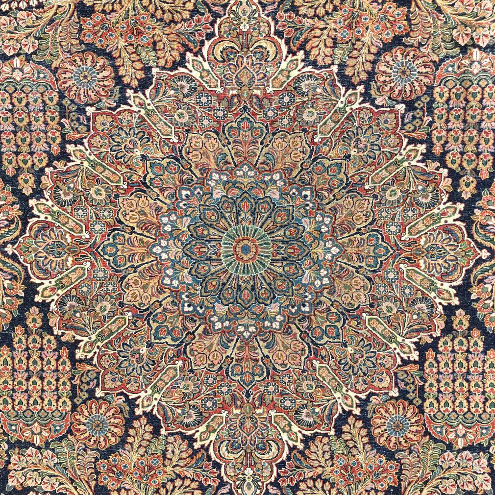 Laine Grand tapis persan Sarouk vintage en vente