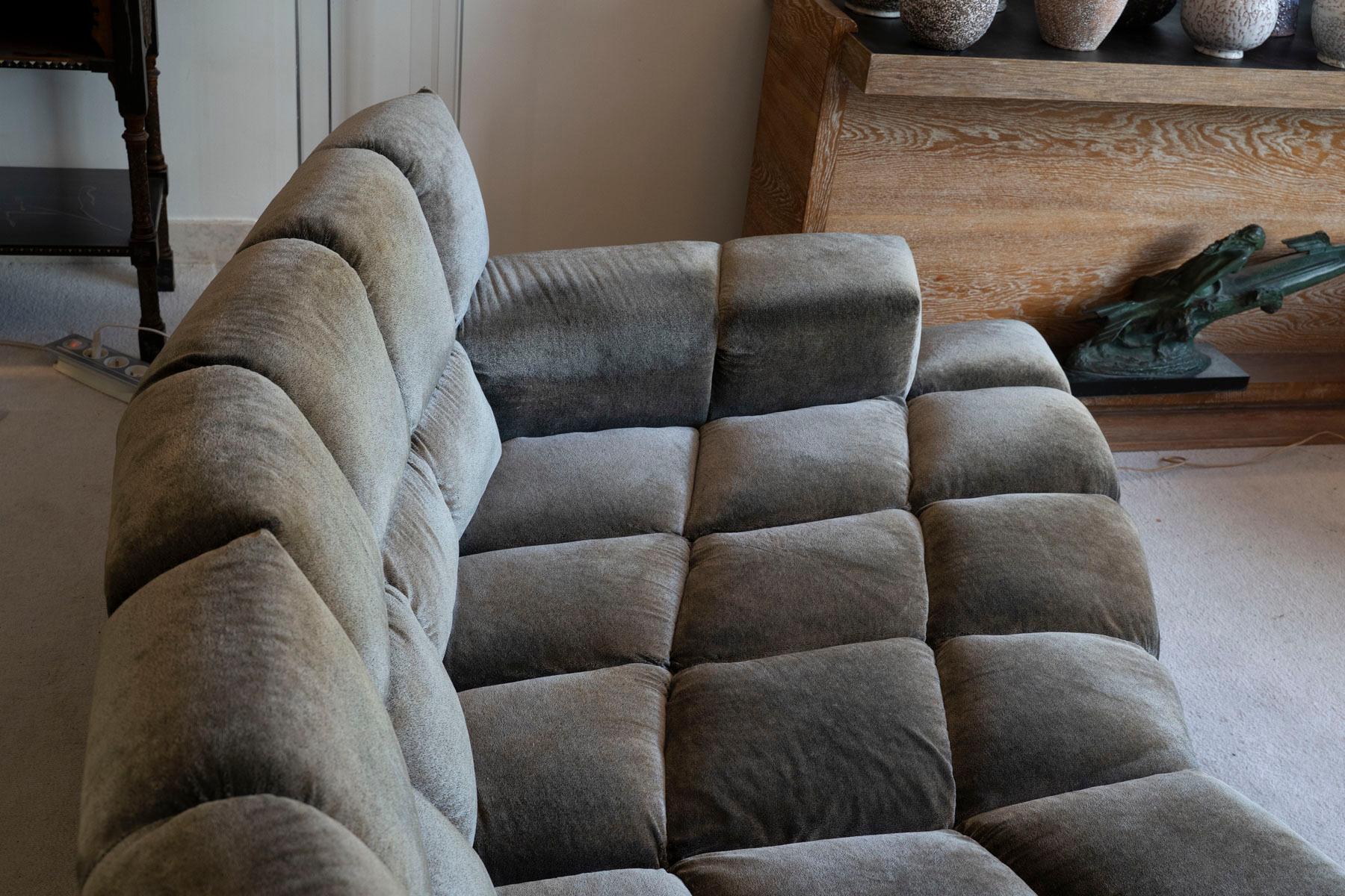 A Large Vintage Sofa and Matching Coffee table 