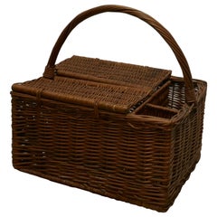 Large Wicker Picnic Basket