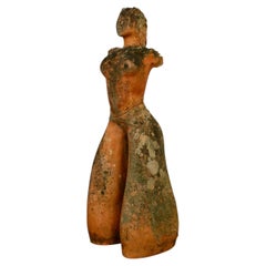 A large woman sculpture, France 50s.